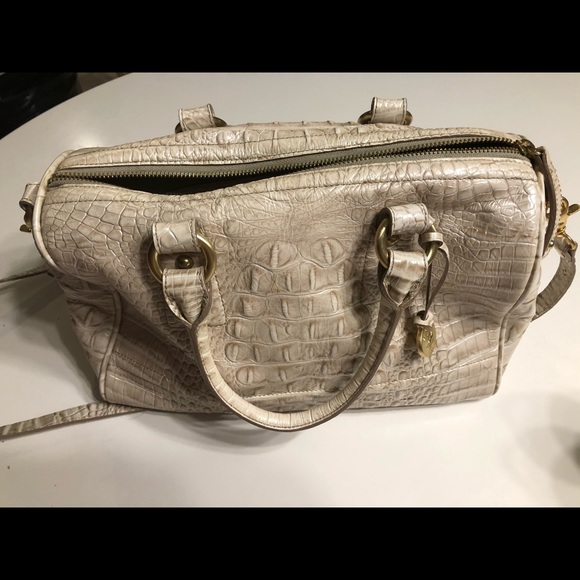 Brahmin Bags Brahmin White Authentic Alligator Bag Poshmark